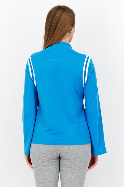 UMBRO Women Sportswear Fit Long Sleeve Training T-Shirt, Blue