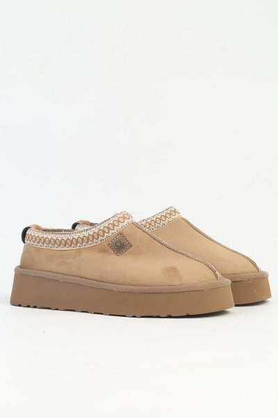 Benetton ®   Women's Mink Furry Slippers Bn-50149