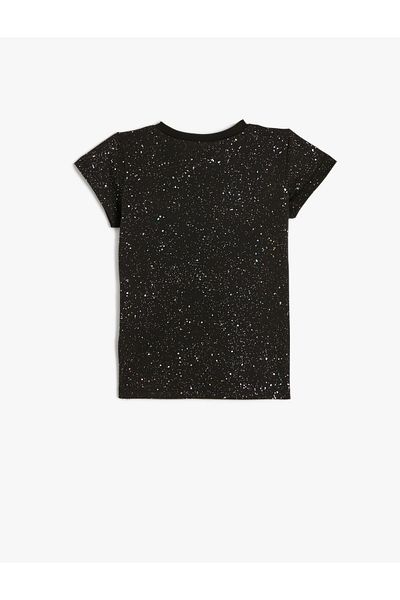 Koton Shimmering T-Shirt κοντομάνικο βαμβακερό