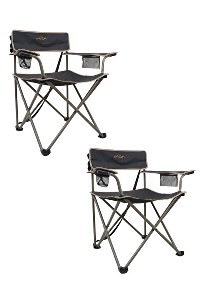 NURGAZ CAMPOUT KATLANIR SANDALYE GALA- 2'Lİ SET