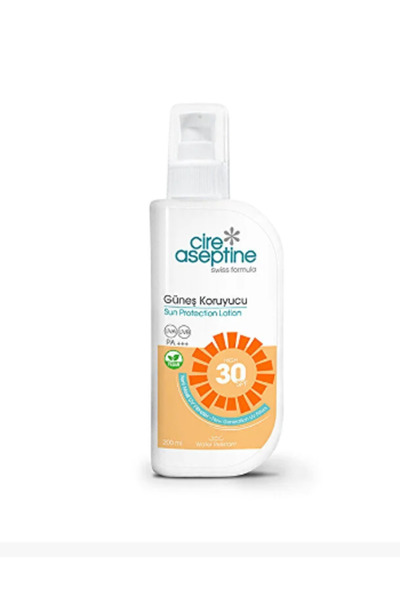 CIRE ASEPTINE Güneş Koruyucu Losyon 30 SPF 200 ml