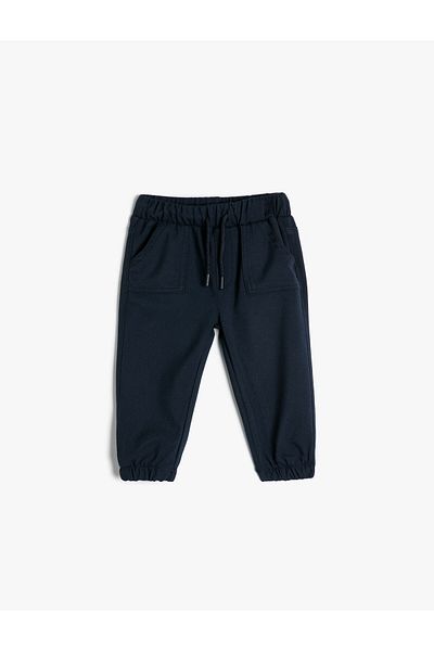 Koton Jogger Pants with Tie Waist Pockets