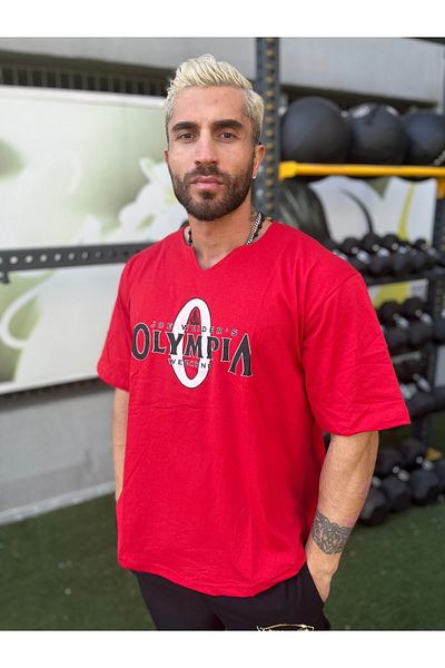 GRANDE SPORTS Μπλουζάκι αθλητή Olympia Fitness Gym
