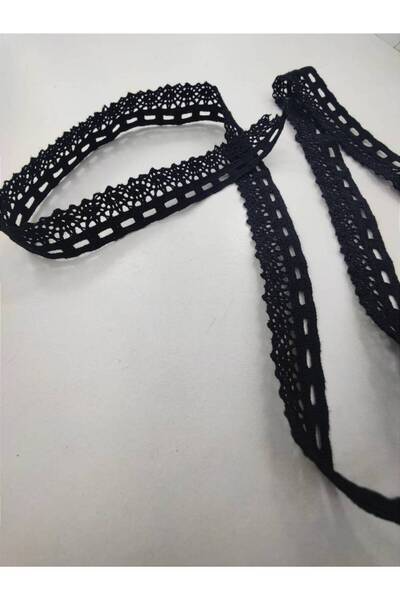 FASHİON DANTEL 5 μέτρα βαμβακερό κοπανάκι με δαντέλα - Μοντέλο 9