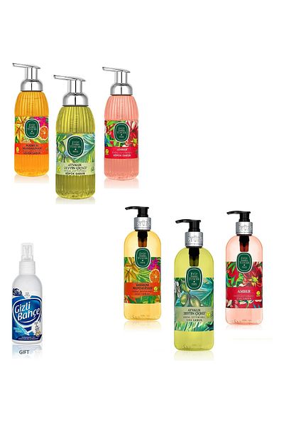 Eyüp Sabri Tuncer Eyüp Sabri Tuncer - Liquid and Foam Soap Family 2 (Liquid Soap 500ml X 3, Foam Soap 500ml X 3)