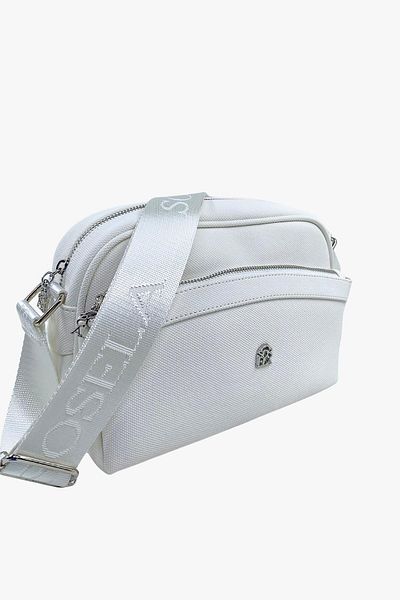 SOSELA 67-7159 White Women's Crossbody Bag