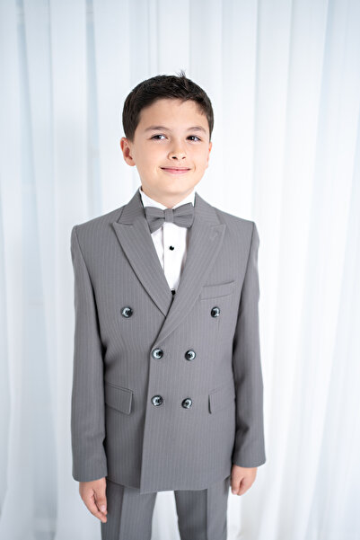 SENİOR Erkek Çocuk Kruvaze Takım Elbise