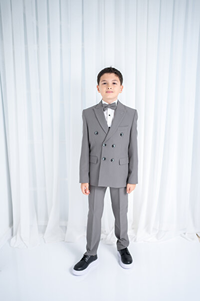 SENİOR Erkek Çocuk Kruvaze Takım Elbise