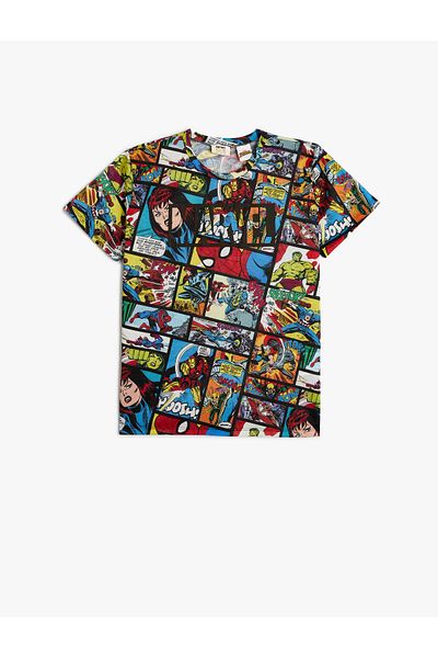 Koton Tricou cu mânecă scurtă cu licență Marvel