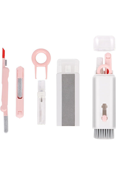 Rever 7in1 Çok Amaçlı Temizlik Kiti Telefon, Ekran, Laptop, Klavye, Telefon, Kulaklık Airpods Temizleyici