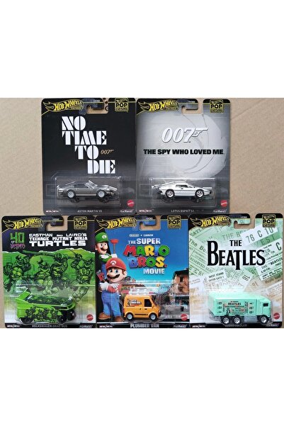 HOT WHEELS Premium Pop Culture 2024 5'li Set Hxd63