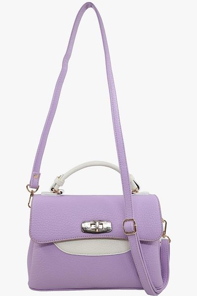 SOSELA 67-7155 Adela Lilac Women's Crossbody Bag