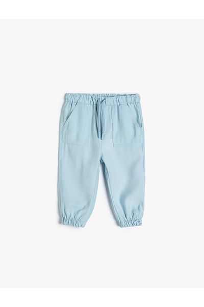 Koton Pantaloni Jogger Basic Tesatura de vascoza
