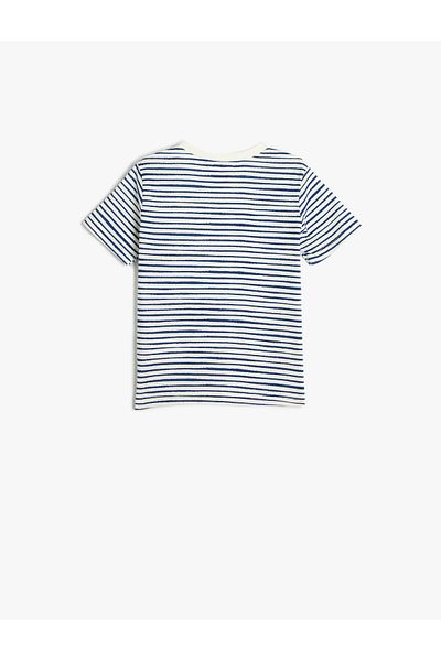 Koton Cotton T-Shirt Short Sleeve Crew Neck