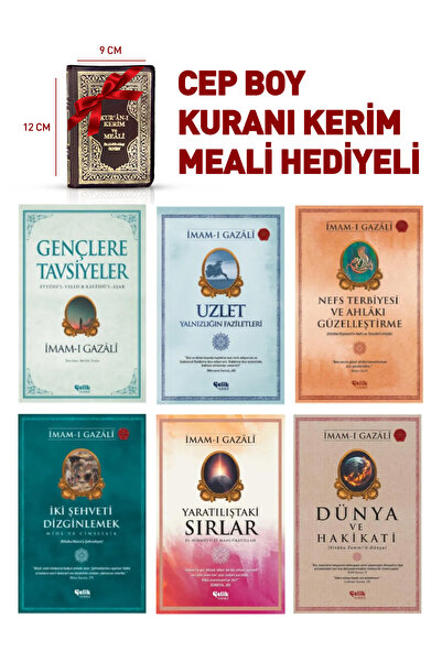 Çelik Yayınevi Hediyeli - Imamı Gazali Set Gençlere Tavsiyeler-nefs Terbiyesi...