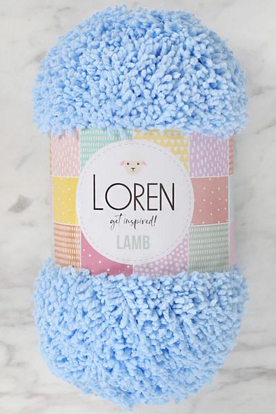 Loren Μπλε Λάμπα Βρεφικό Πλεκτό Σχοινί - R040