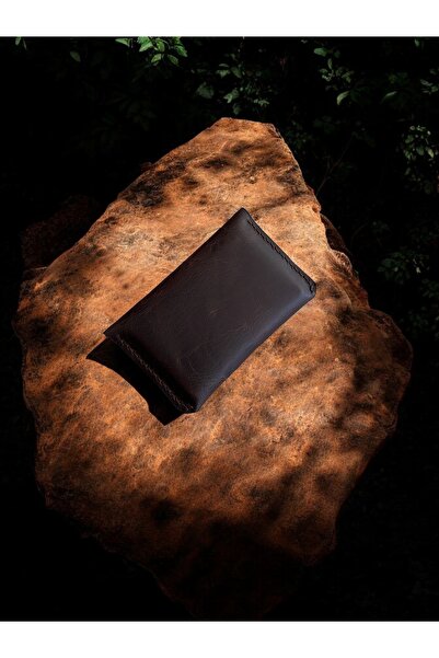 Kalkan deri Χειροποίητη δερμάτινη θήκη για κάρτες – Κομψό, ανθεκτικό και πρακτικό δερμάτινο πορτοφόλι για κάρτες