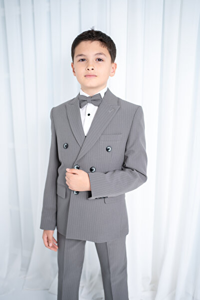 SENİOR Erkek Çocuk Kruvaze Takım Elbise