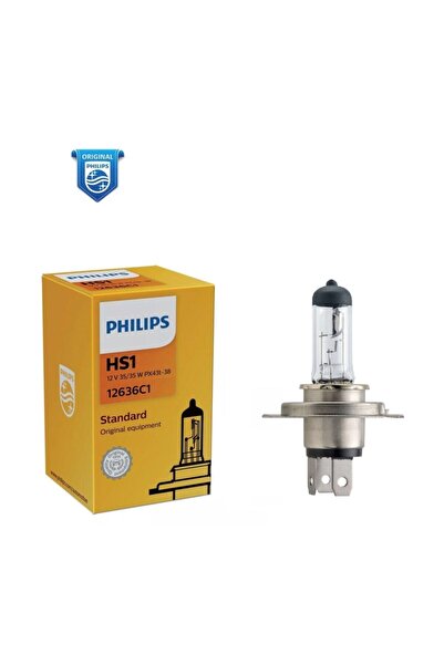 Philips Hs1 35w-35w Motorsiklet Far Ampulu 12636c1 Ean - 8711559512501 (MOTOS...