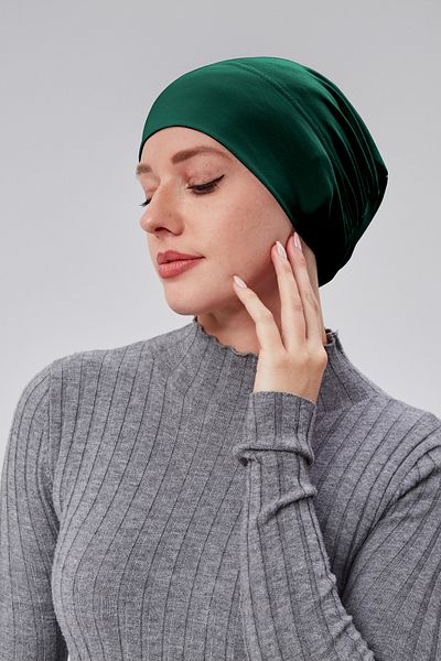Sonbaharmoda Practical Snap-On Hijab Non-Slip - Women's Sweatshirt