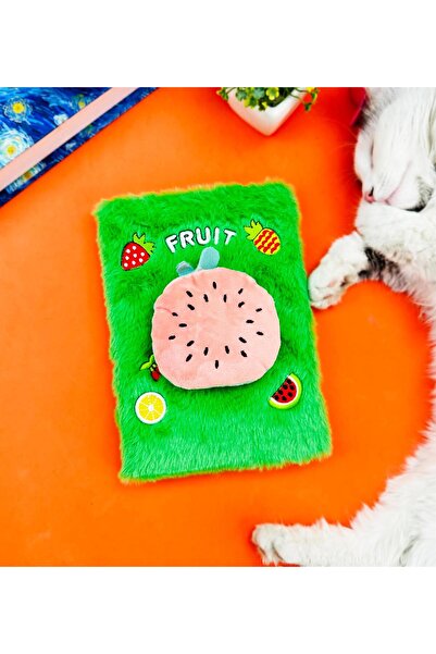 Gift Moda Милий фруктовий рельєфний плюшевий блокнот