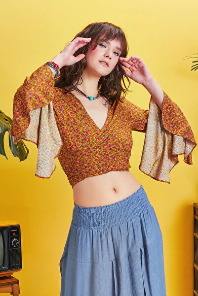 Los banditos Богемський стиль, багатошарова, вільна, з гумкою на талії, довга спідниця