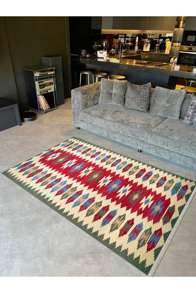 Rugs Modern Halı Colecția Umay – Covor decorativ modern cu talpă țesută, în n...
