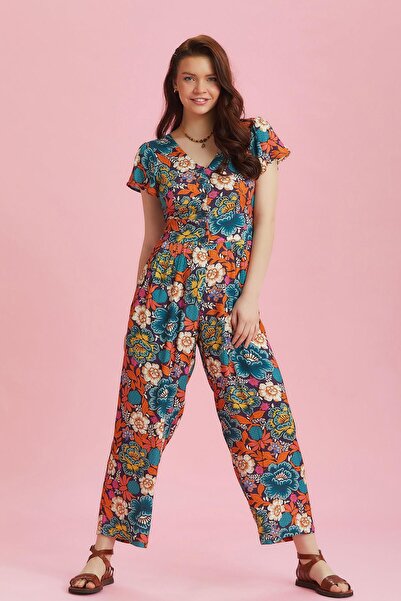 Los banditos Salopetă boemă cu jumătate de mânecă