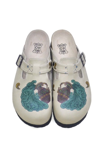 Shoerokee 667 Model Kova Zodiac Patterned Cute Slippers from the 600 Series