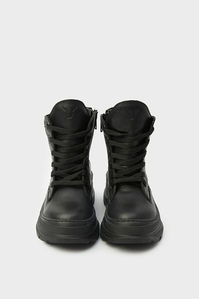 Nebbati Bg Store Jungen Schwarze Stiefel 23fw0nb3036