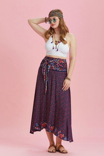 Los banditos Bluză albă de mărime mare, fără spate