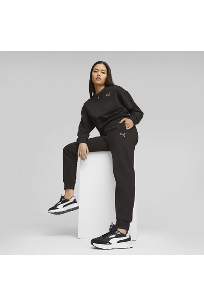 Puma Better Essentials Kadın Siyah Günlük Stil Eşofman Altı 67680501