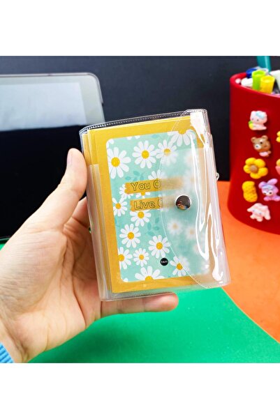 Gift Moda Papatya You Only Tasarımlı PP Mini Çanta Defter Ve Kalem Set