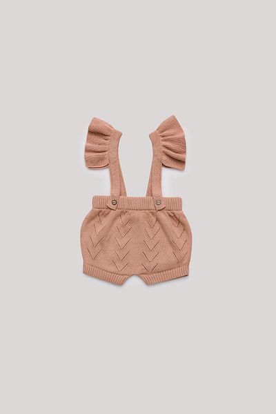 Layette Bg Store Baby Girl Pink Jumpsuit