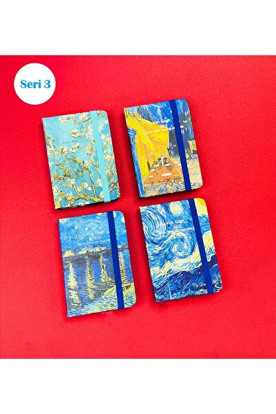 Gift Moda Yaratıcı Klasikler 4'lü Defter Seti