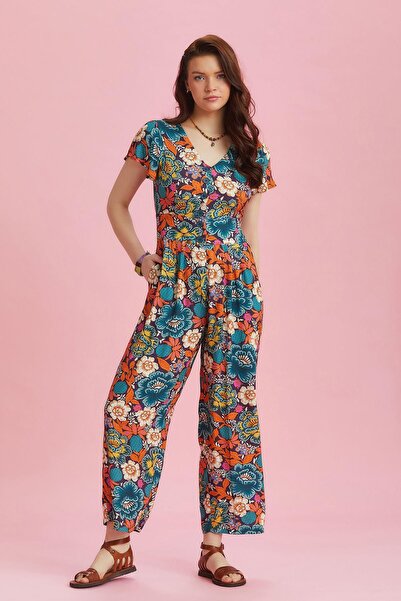 Los banditos Salopetă boemă cu jumătate de mânecă