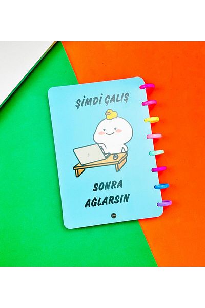 Gift Moda تعمل الآن بعد البكاء، تصميم الجيل الجديد من دفتر الملاحظات الحلزوني على شكل قلب