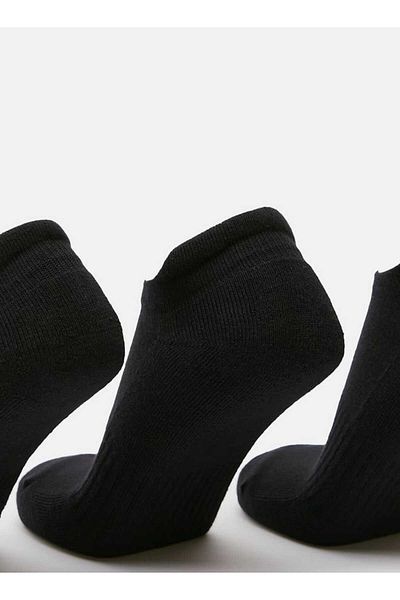 Dash Textured Ankle Length Sports Socks - Set of 3