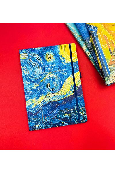 Gift Moda Caiet A4 model BM-1210 cu design Van Gogh