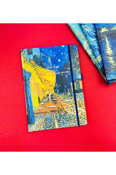 Gift Moda Caiet A4 model BM-1210 cu design Van Gogh