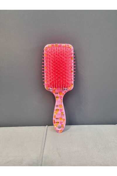 Lider MAGNESİA Blue Emoji Patterned Leading Magnesia Hair Brush