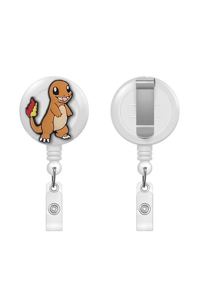 PABALAS Charmender Pokemon Figured Yoyo Card Holder Collar Lanyard Holder
