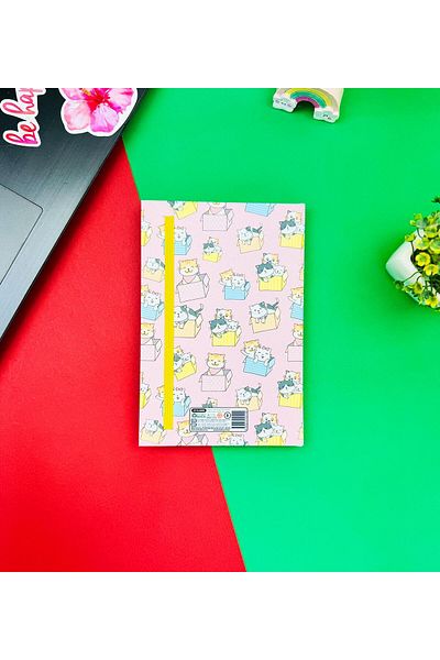 Gift Moda Caiet Cutie Elastică cu Design Pisică