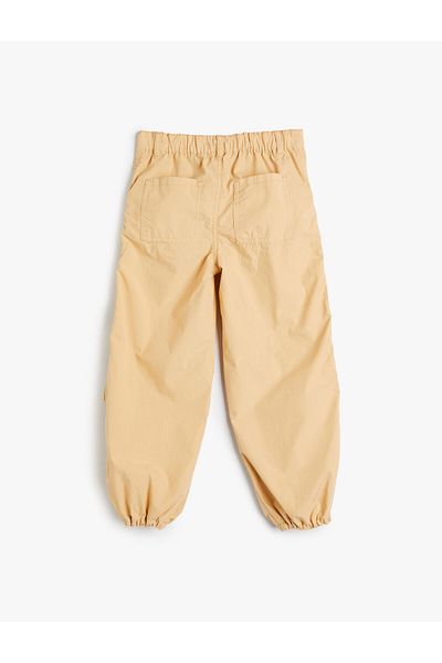 Koton Parachute Jeans Cotton Elastic Waist Pocket - Parachute Jean
