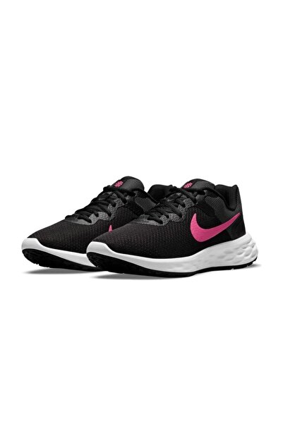Nike Revolution 6 Kadın Siyah Pembe Koşu Ayakkabısı Dc3729-002