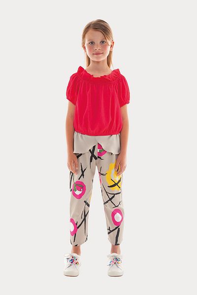 Lia Lea BG Store Блуза за момиче във цвят на фуксия
