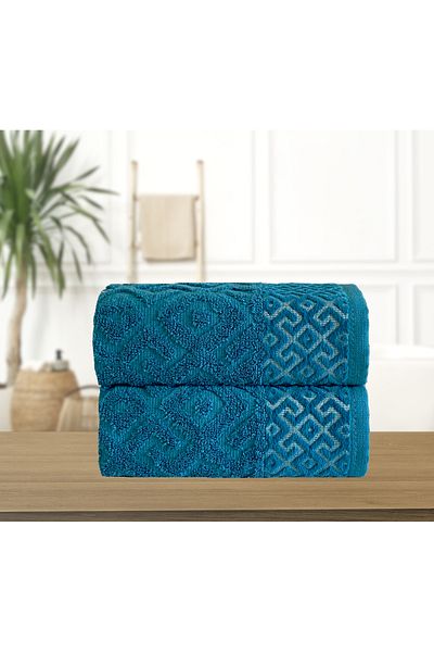 Lucy and Home Set prosoape 2 piese jacquard 100% bumbac 40x60cm