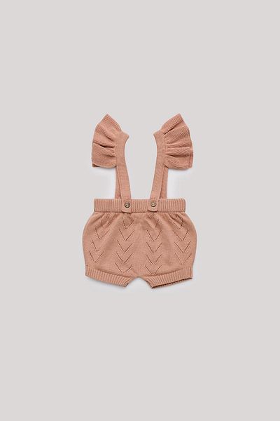 Layette Bg Store Baby Girl Pink Jumpsuit