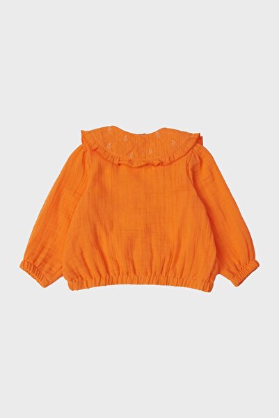 GB Baby BG Store Kız Bebek Oranj Bluz
