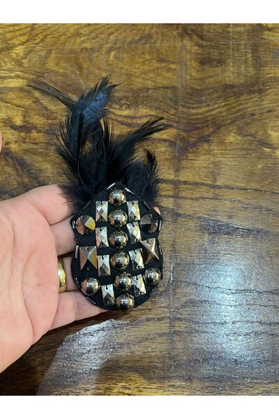 Gönülden Tasarım Aplicat cu mărgele pentru guler - Accesoriu pentru îmbrăcămi...